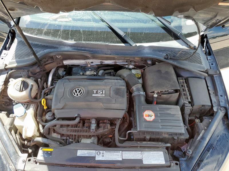 WVWVF7AU6HW133305 - 2017 VOLKSWAGEN GOLF R Սև լուսանկար 11