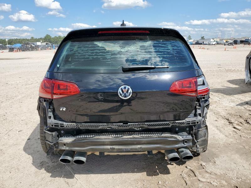 WVWVF7AU6HW133305 - 2017 VOLKSWAGEN GOLF R Սև լուսանկար 6