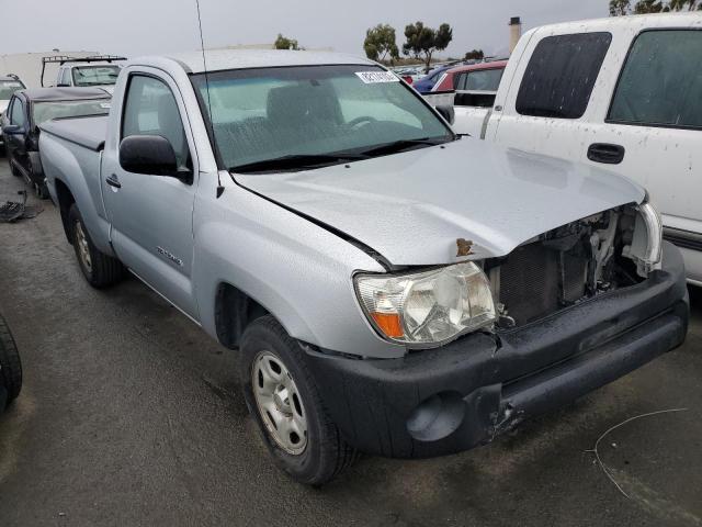 5TENX22N57Z392683 - 2007 TOYOTA TACOMA SILVER photo 4