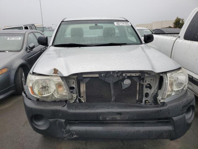 5TENX22N57Z392683 - 2007 TOYOTA TACOMA SILVER photo 5