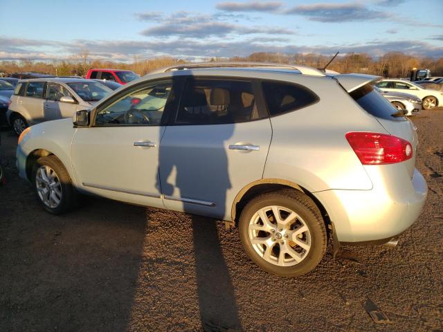 JN8AS5MV4BW291396 - 2011 NISSAN ROGUE S SILVER photo 2