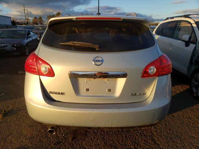 JN8AS5MV4BW291396 - 2011 NISSAN ROGUE S SILVER photo 6