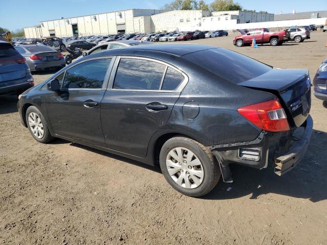 19XFB2F53CE074415 - 2012 HONDA CIVIC LX შავი ფოტო 2