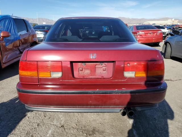 JHMCB7670PC000639 - 1993 HONDA ACCORD EX RED photo 6