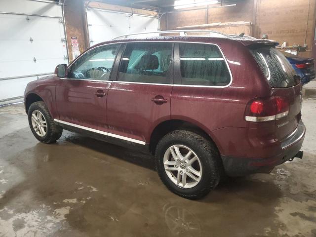 WVGBE77L18D024925 - 2008 VOLKSWAGEN TOUAREG 2 V6 BURGUNDY photo 2