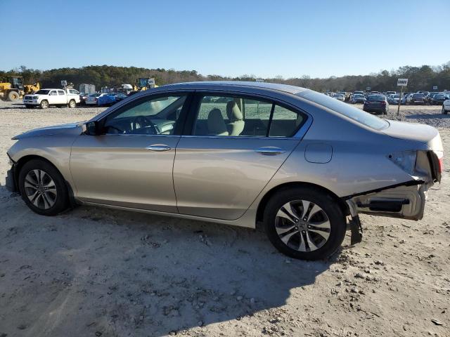 1HGCR2F32DA155568 - 2013 HONDA ACCORD LX GOLD photo 2