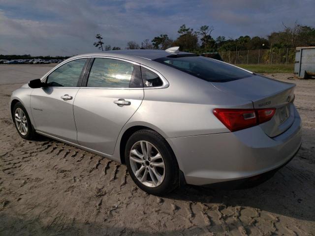 1G1ZE5ST7GF353543 - 2016 CHEVROLET MALIBU LT SILVER photo 2