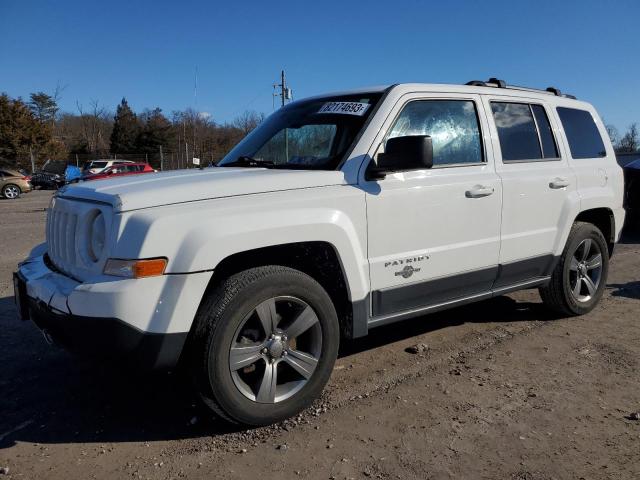 1C4NJRFB6ED588700 - 2014 JEEP PATRIOT LATITUDE WHITE photo 1