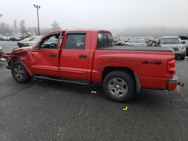 1D7HW58N55S127505 - 2005 DODGE DAKOTA QUAD LARAMIE RED photo 2