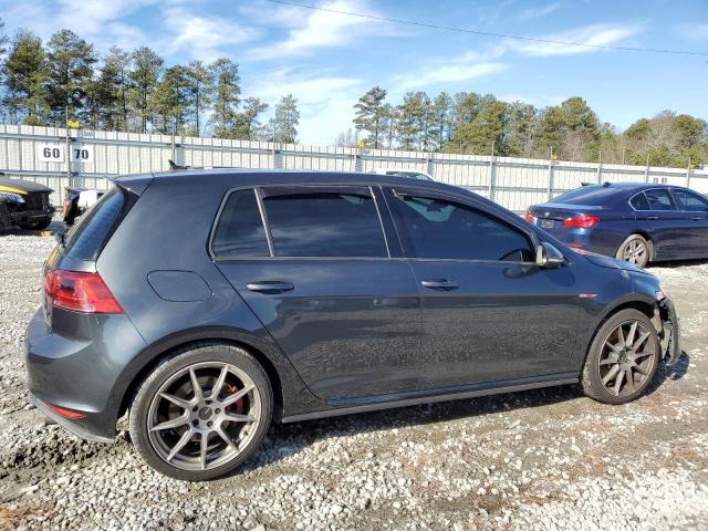 3VW547AU0HM061763 - 2017 VOLKSWAGEN GTI SPORT GRAY photo 3