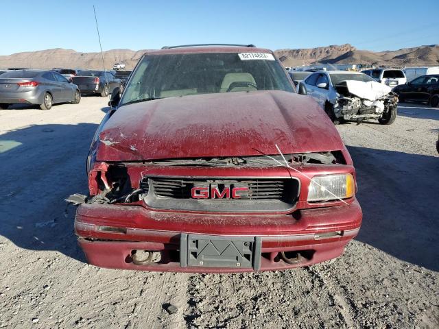 1GKCT18W1VK513809 - 1997 GMC JIMMY RED photo 5