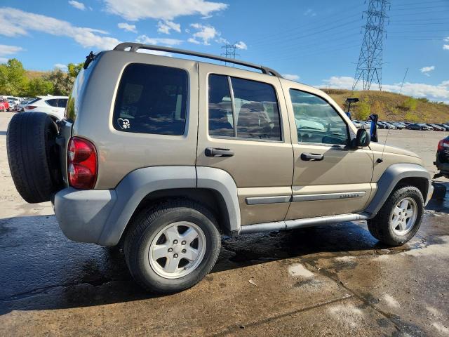 1J4GL48K55W552529 - 2005 JEEP LIBERTY SPORT Qəhvəyi foto 3