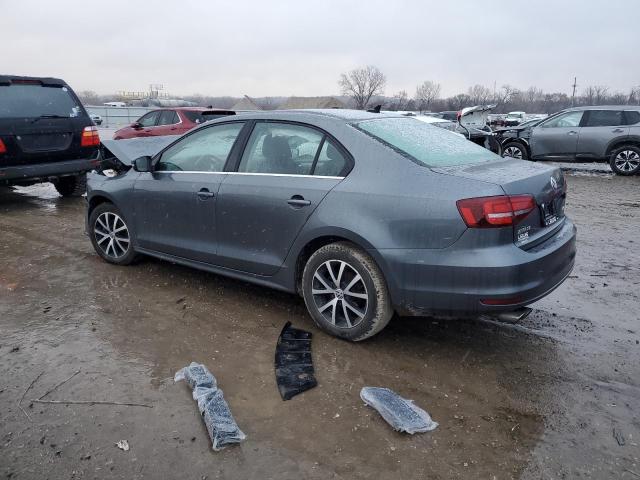 3VWDB7AJ4HM272701 - 2017 VOLKSWAGEN JETTA SE GRAY photo 2