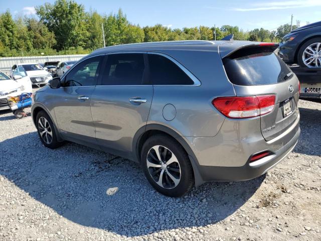 5XYPHDA53GG161777 - 2016 KIA SORENTO EX GRAY photo 2