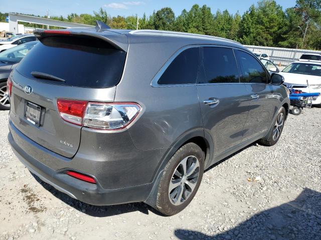 5XYPHDA53GG161777 - 2016 KIA SORENTO EX GRAY photo 3