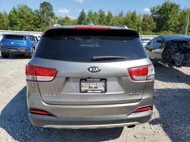 5XYPHDA53GG161777 - 2016 KIA SORENTO EX GRAY photo 6