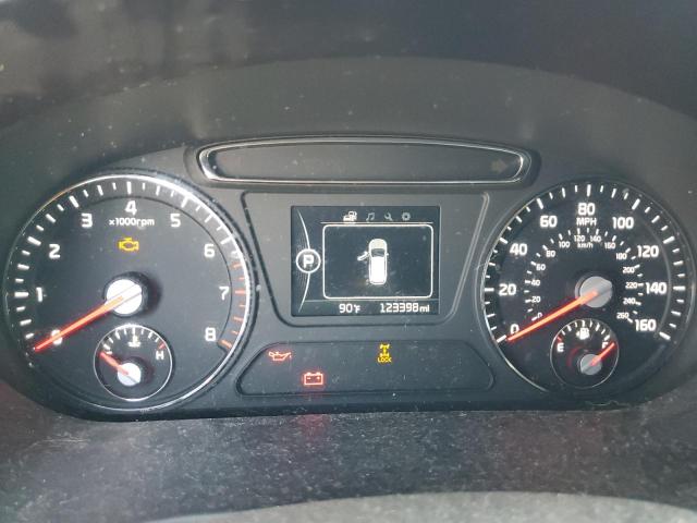 5XYPHDA53GG161777 - 2016 KIA SORENTO EX GRAY photo 9