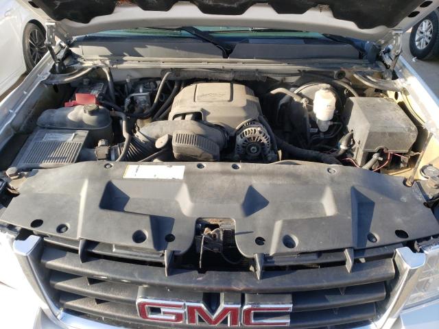 1GTSKVE39AZ126213 - 2010 GMC SIERRA K1500 SLE GRAY photo 11