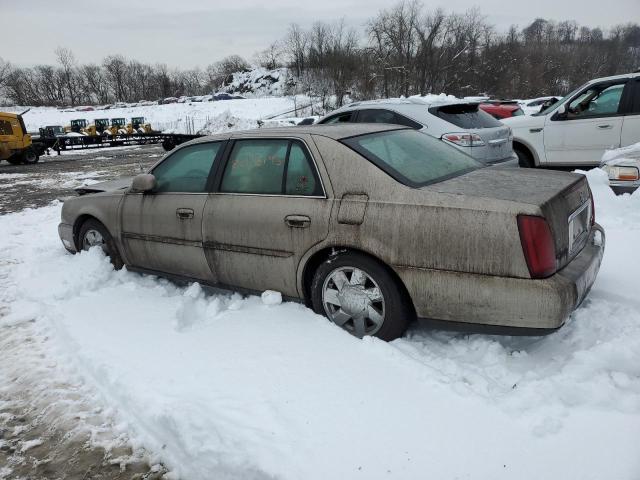 1G6KD54Y12U172143 - 2002 CADILLAC DEVILLE BEIGE photo 2