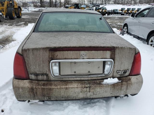 1G6KD54Y12U172143 - 2002 CADILLAC DEVILLE BEIGE photo 6