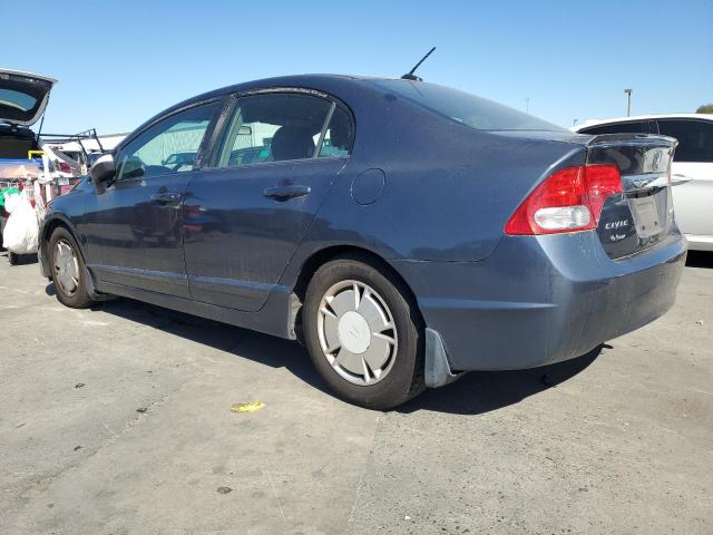 JHMFA362X9S012884 - 2009 HONDA CIVIC HYBRID CHARCOAL photo 2