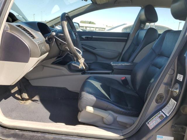JHMFA362X9S012884 - 2009 HONDA CIVIC HYBRID CHARCOAL photo 7