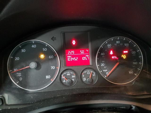 3VWEF81K17M182833 - 2007 VOLKSWAGEN JETTA WOLFSBURG 灰色 照片 9