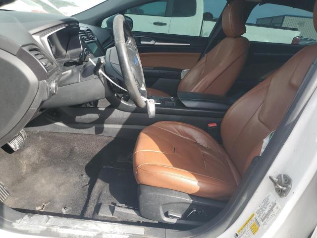 3FA6P0D97KR152980 - 2019 FORD FUSION TITANIUM 白色 照片 7