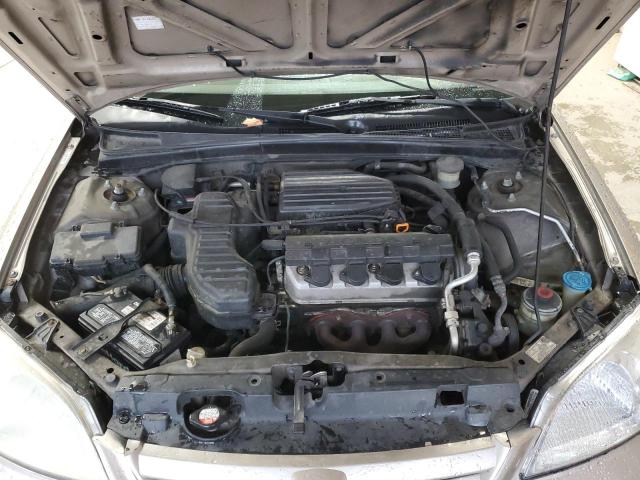 2HGES165X1H511576 - 2001 HONDA CIVIC LX TAN photo 11