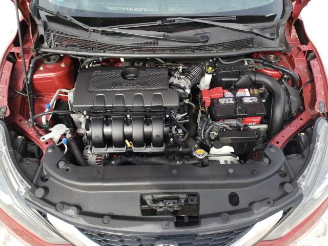 3N1AB7AP2GY218771 - 2016 NISSAN SENTRA S BURGUNDY photo 11