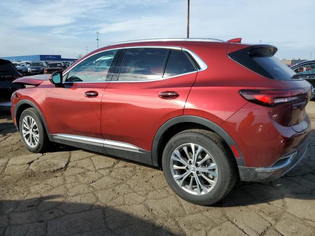 LRBFZMR43PD200207 - 2023 BUICK ENVISION PREFERRED წითელი ფოტო 2