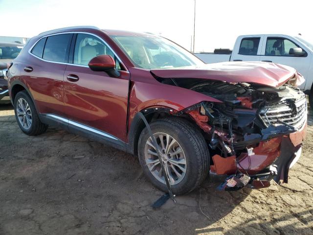 LRBFZMR43PD200207 - 2023 BUICK ENVISION PREFERRED წითელი ფოტო 4