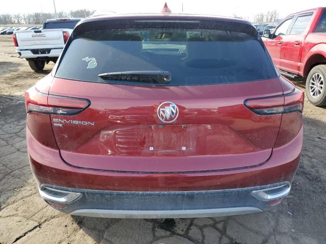 LRBFZMR43PD200207 - 2023 BUICK ENVISION PREFERRED წითელი ფოტო 6