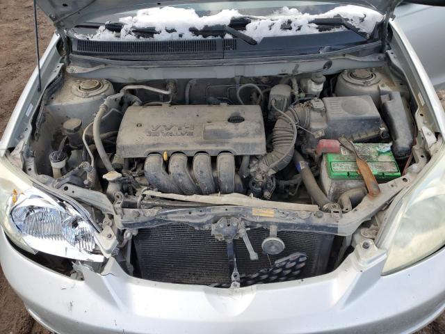 2T1KR32E13C163467 - 2003 TOYOTA COROLLA MA XR SILVER photo 11