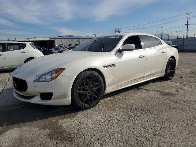 ZAM56PPA0G1166126 - 2016 MASERATI QUATTROPOR GTS WHITE photo 1