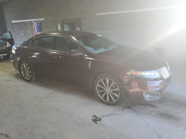 1LNHL9FT5CG802308 - 2012 LINCOLN MKS BURGUNDY photo 4