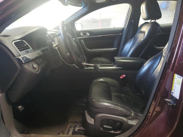 1LNHL9FT5CG802308 - 2012 LINCOLN MKS BURGUNDY photo 7