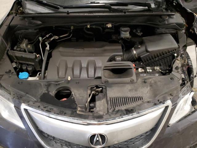 5J8TB4H39DL000596 - 2013 ACURA RDX GRAY photo 12