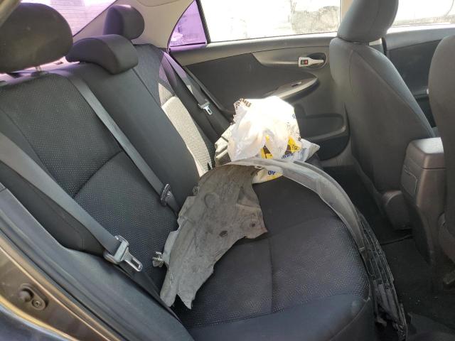 1NXBU4EE2AZ306518 - 2010 TOYOTA COROLLA BASE GRAY photo 10