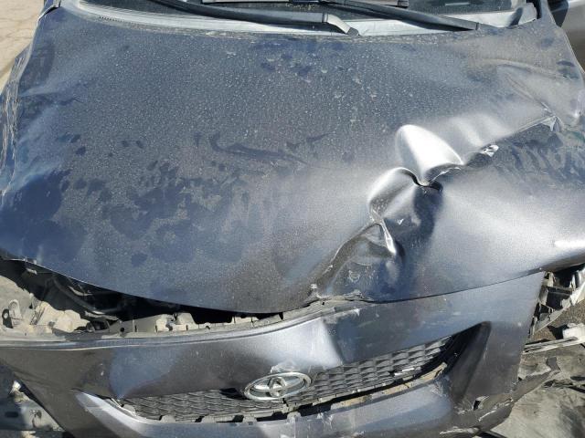 1NXBU4EE2AZ306518 - 2010 TOYOTA COROLLA BASE GRAY photo 11