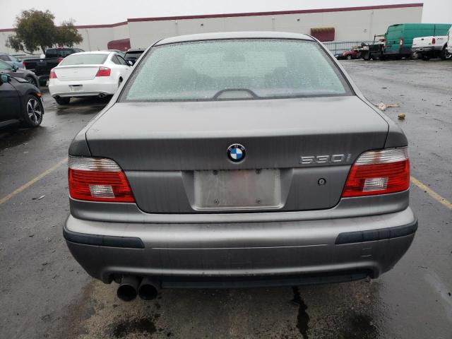 WBADT63443CK42249 - 2003 BMW 5 SERIES I AUTOMATIC GRAY photo 6