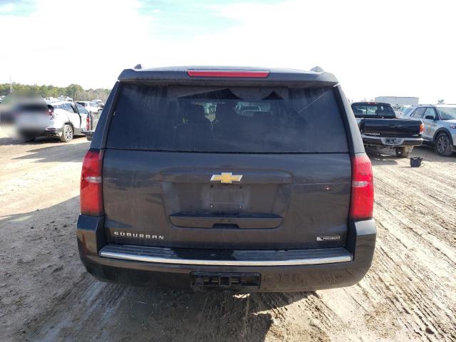 1GNSKJKC3HR247706 - 2017 CHEVROLET SUBURBAN K1500 PREMIER GRAY photo 6