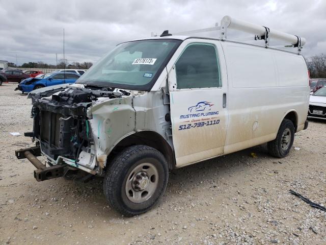 1GCWGAFP6L1275578 - 2020 CHEVROLET EXPRESS G2 WHITE photo 1