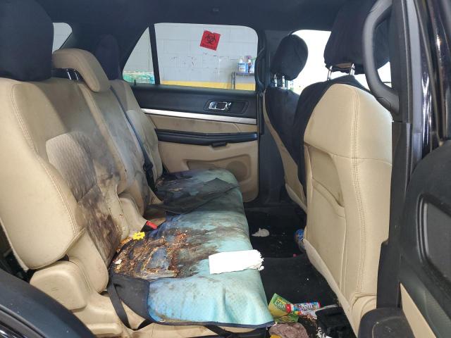 1FM5K7B8XHGC72341 - 2017 FORD EXPLORER შავი ფოტო 11