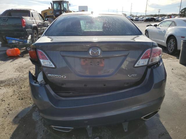 1YVHP82B195M31078 - 2009 MAZDA 6 S GRAY photo 6