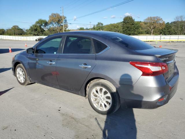 3N1AB7AP2KY291048 - 2019 NISSAN SENTRA S فضي صورة 2