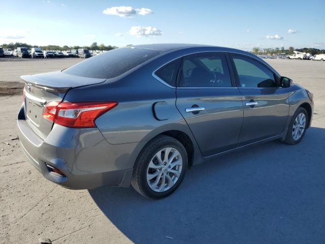 3N1AB7AP2KY291048 - 2019 NISSAN SENTRA S فضي صورة 3