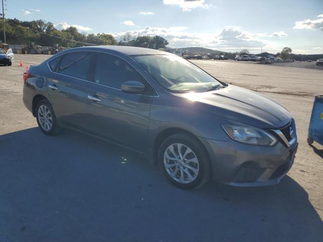 3N1AB7AP2KY291048 - 2019 NISSAN SENTRA S فضي صورة 4