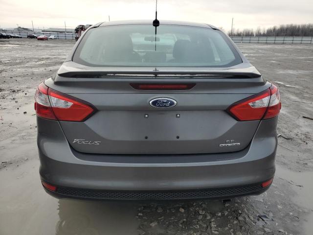 1FADP3F25EL373540 - 2014 FORD FOCUS SE GRAY photo 6