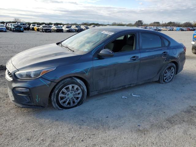 3KPF24AD7KE137170 - 2019 KIA FORTE FE GRAY photo 1